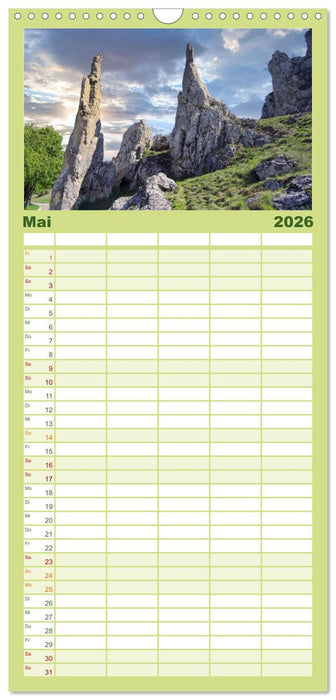 Rund um Göppingen (CALVENDO Familienplaner 2026)