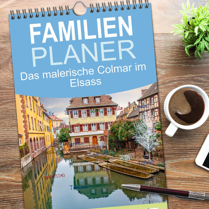 Das malerische Colmar im Elsass (CALVENDO Familienplaner 2026)