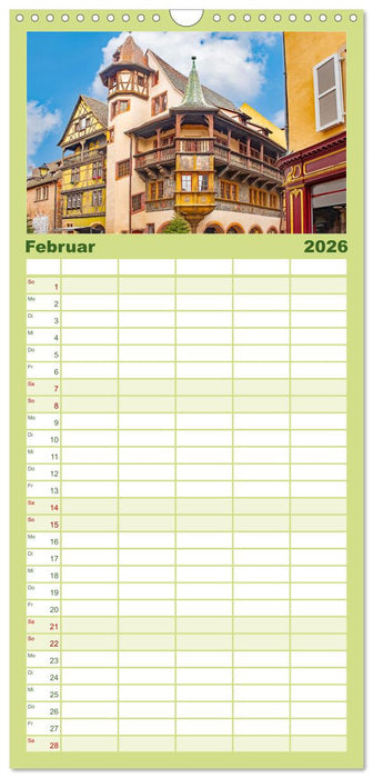 Das malerische Colmar im Elsass (CALVENDO Familienplaner 2026)