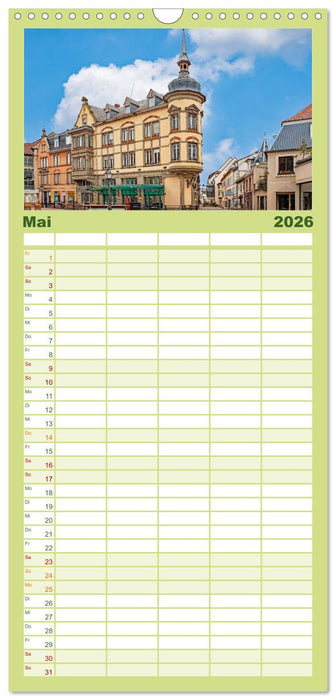 Das malerische Colmar im Elsass (CALVENDO Familienplaner 2026)