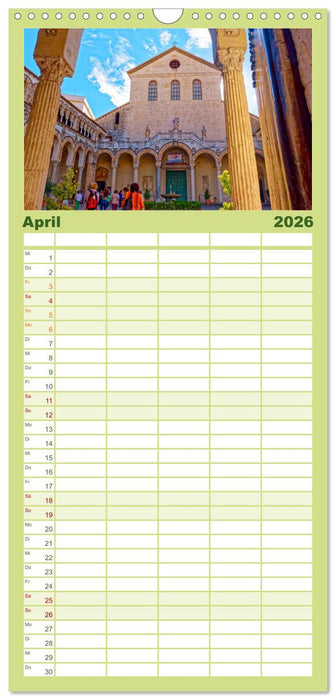 Historisches am Golf von Neapel (CALVENDO Familienplaner 2026)