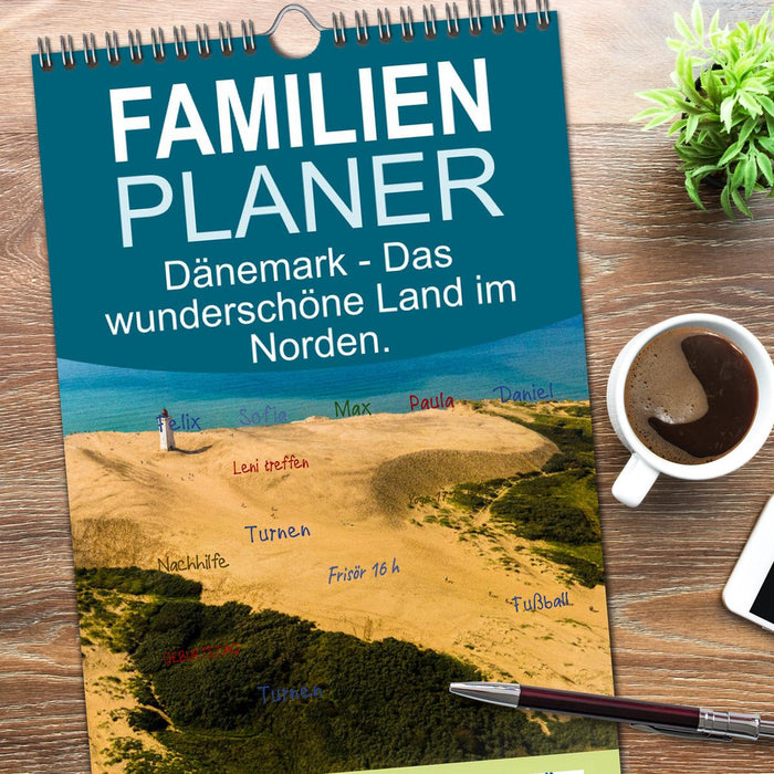 Dänemark - Das wunderschöne Land im Norden. (CALVENDO Familienplaner 2026)