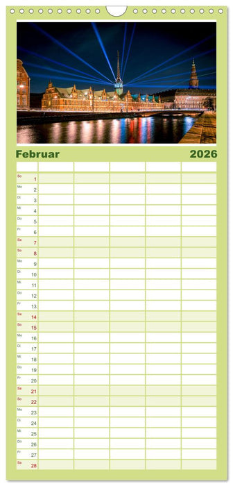 Dänemark - Das wunderschöne Land im Norden. (CALVENDO Familienplaner 2026)