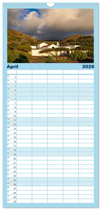 Kanarische Inseln - El Hierro (CALVENDO Familienplaner 2026)