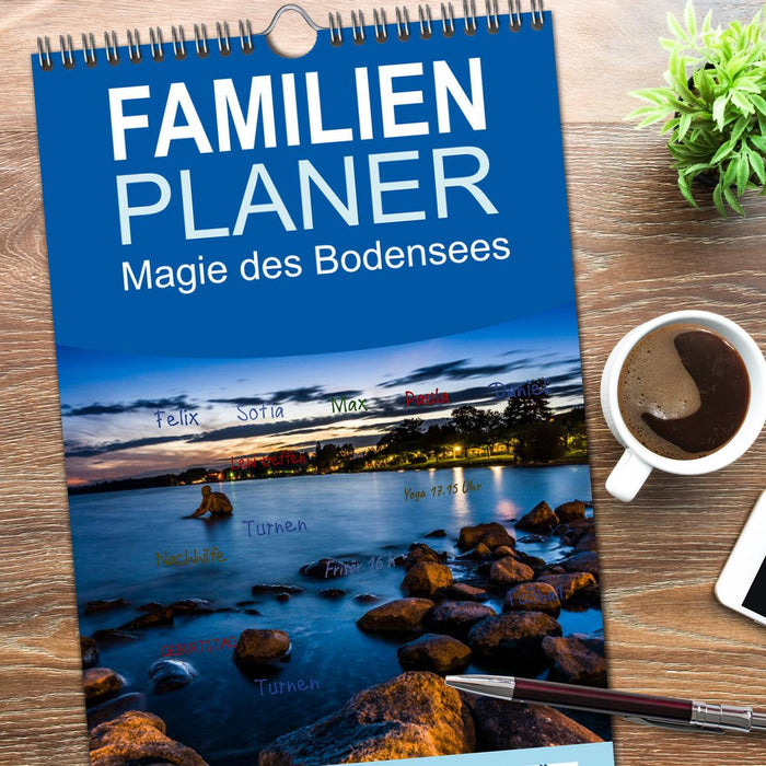 Magie des Bodensees (CALVENDO Familienplaner 2026)
