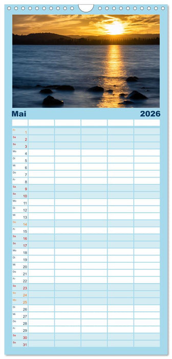 Magie des Bodensees (CALVENDO Familienplaner 2026)