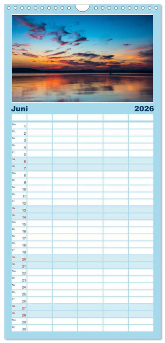 Magie des Bodensees (CALVENDO Familienplaner 2026)