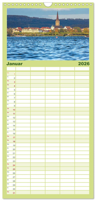 Radolfzell am schönen Bodensee (CALVENDO Familienplaner 2026)