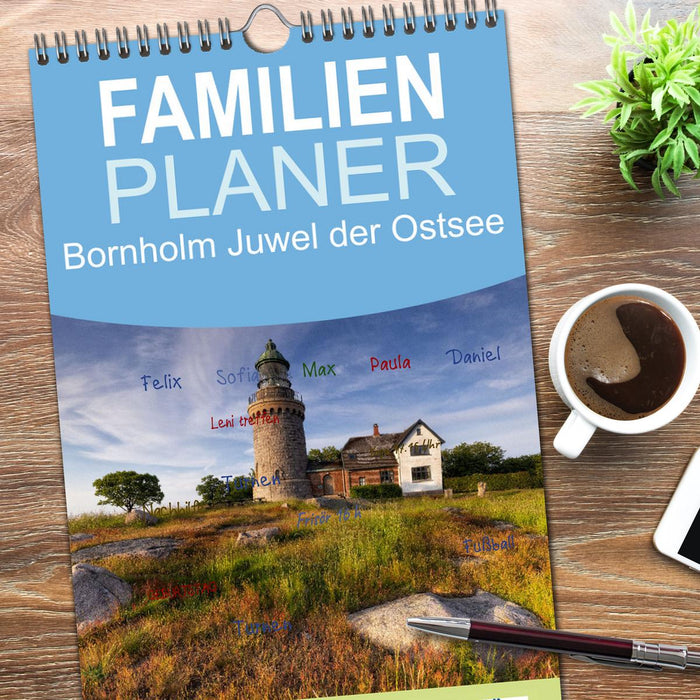 Bornholm Juwel der Ostsee (CALVENDO Familienplaner 2026)
