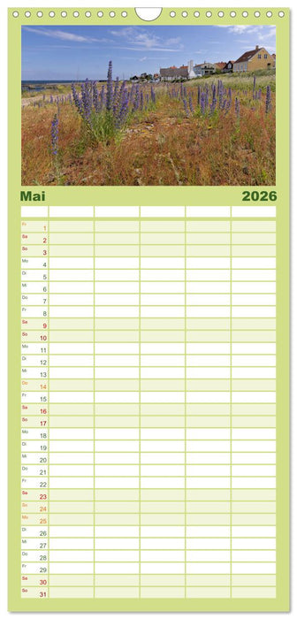 Bornholm Juwel der Ostsee (CALVENDO Familienplaner 2026)