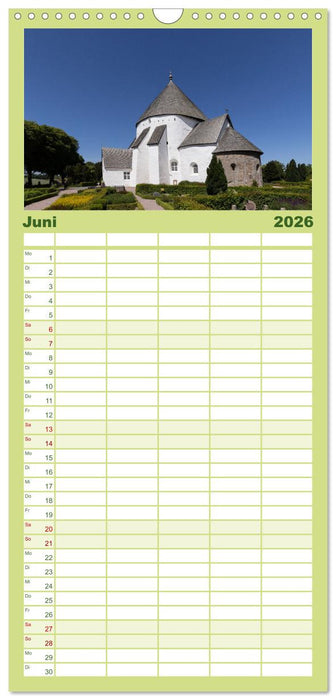 Bornholm Juwel der Ostsee (CALVENDO Familienplaner 2026)