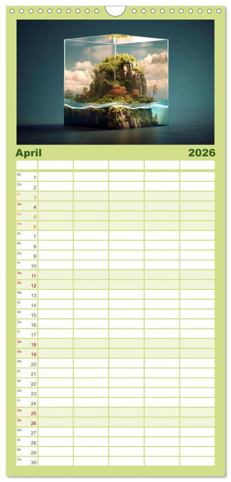 Schneekugel war gestern (CALVENDO Familienplaner 2026)