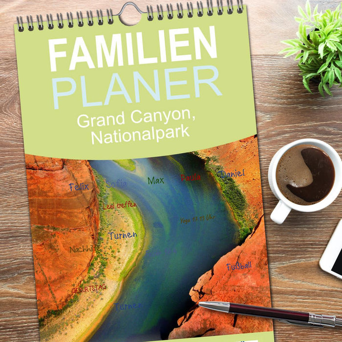 Grand Canyon, Nationalpark (CALVENDO Familienplaner 2026)