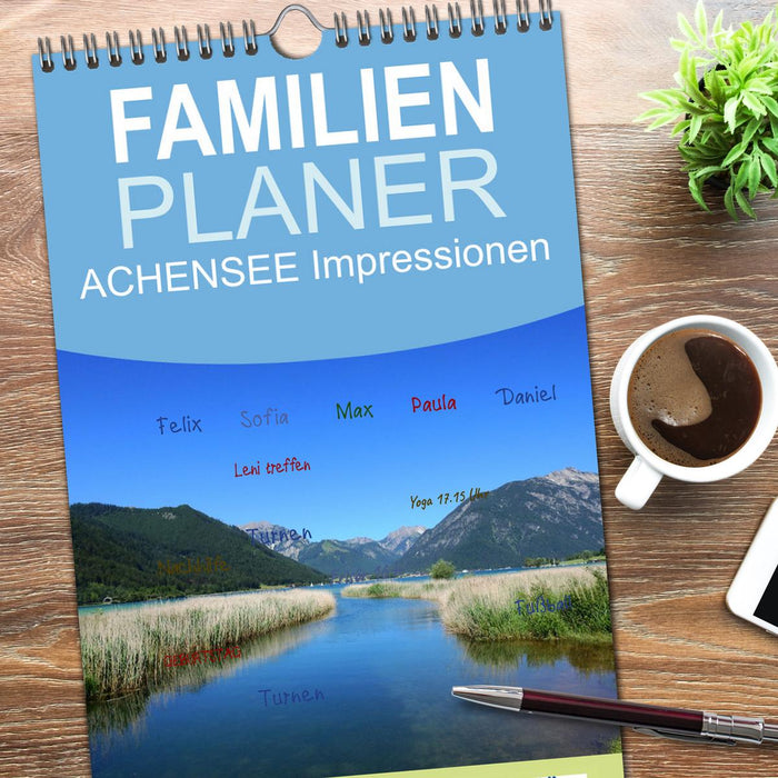 ACHENSEE Impressionen (CALVENDO Familienplaner 2026)