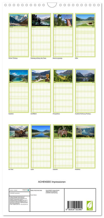 ACHENSEE Impressionen (CALVENDO Familienplaner 2026)