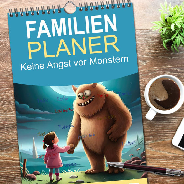 Keine Angst vor Monstern (CALVENDO Familienplaner 2026)