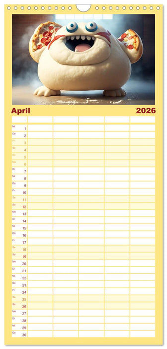 Keine Angst vor Monstern (CALVENDO Familienplaner 2026)