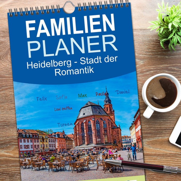 Heidelberg - Stadt der Romantik (CALVENDO Familienplaner 2026)