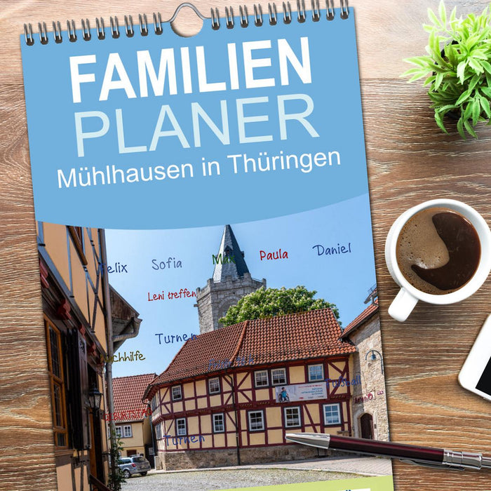 Mühlhausen in Thüringen (CALVENDO Familienplaner 2026)