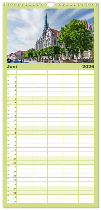 Mühlhausen in Thüringen (CALVENDO Familienplaner 2026)