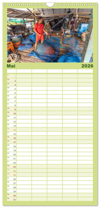 Thailand - Koh Kood (CALVENDO Familienplaner 2026)