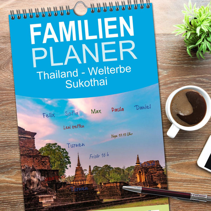 Thailand - Welterbe Sukothai (CALVENDO Familienplaner 2026)