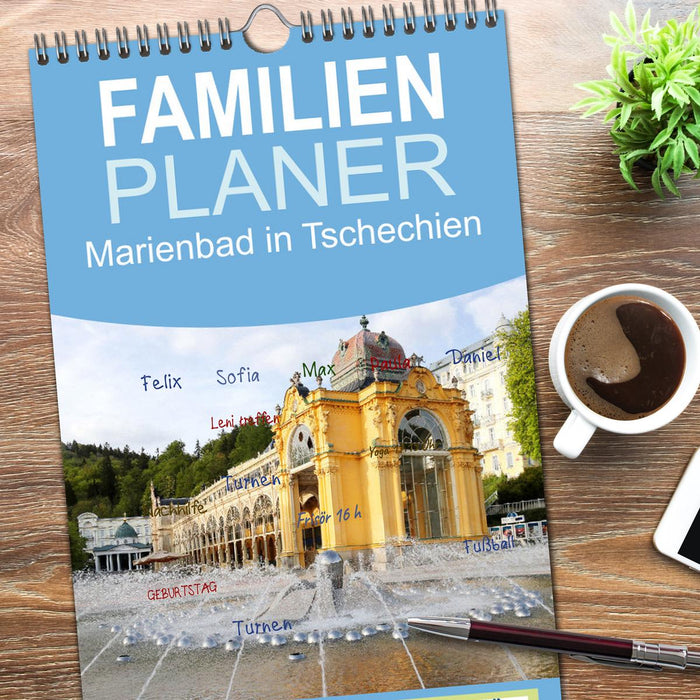 Marienbad in Tschechien (CALVENDO Familienplaner 2026)
