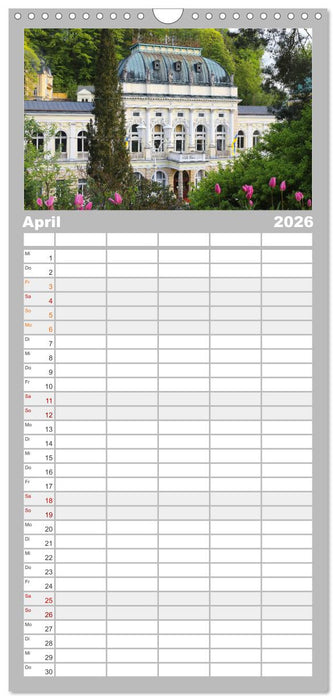 Marienbad in Tschechien (CALVENDO Familienplaner 2026)