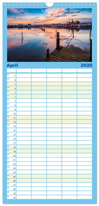 Sonne und Meer - Meer geht immer (CALVENDO Familienplaner 2026)