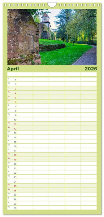 Wissembourg - Das Elsass von seiner schönsten Seite (CALVENDO Familienplaner 2026)