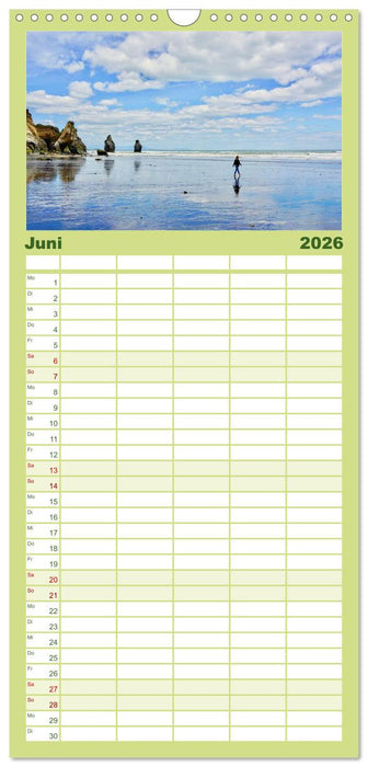 Backpackerin, Frauen reisen um Die Welt (CALVENDO Familienplaner 2026)