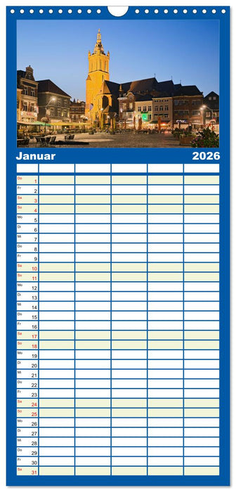 ROERMOND (CALVENDO Familienplaner 2026)