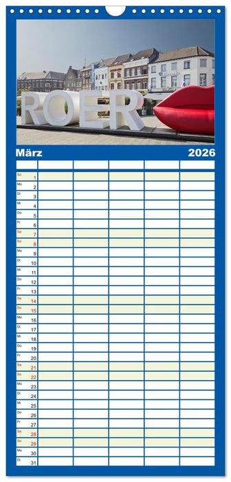 ROERMOND (CALVENDO Familienplaner 2026)