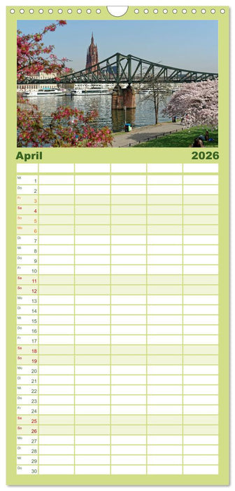 Furioses Frankfurt am Main (CALVENDO Familienplaner 2026)