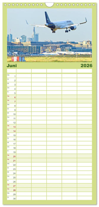 Furioses Frankfurt am Main (CALVENDO Familienplaner 2026)