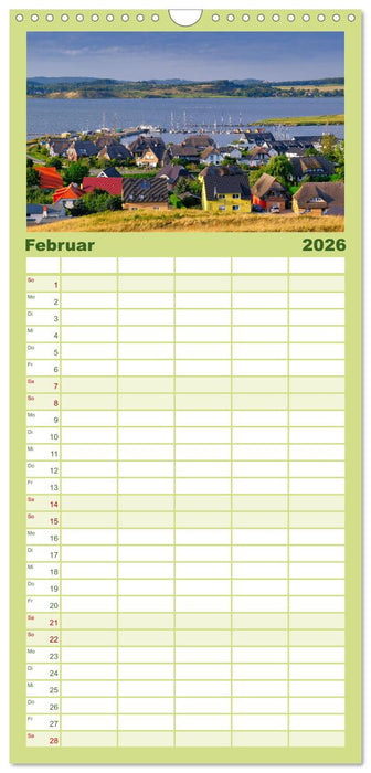 Das Mönchgut und Gager (CALVENDO Familienplaner 2026)