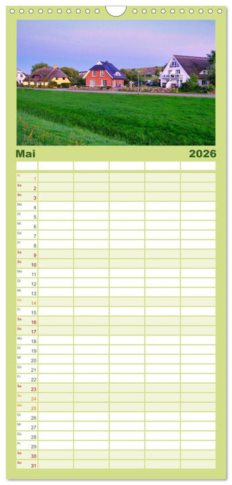 Das Mönchgut und Gager (CALVENDO Familienplaner 2026)