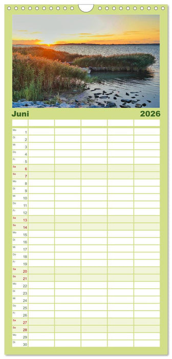 Das Mönchgut und Gager (CALVENDO Familienplaner 2026)