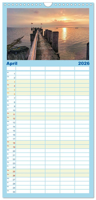 Föhr... liebt in eine Insel (CALVENDO Familienplaner 2026)