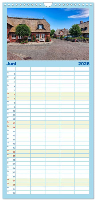 Föhr... liebt in eine Insel (CALVENDO Familienplaner 2026)