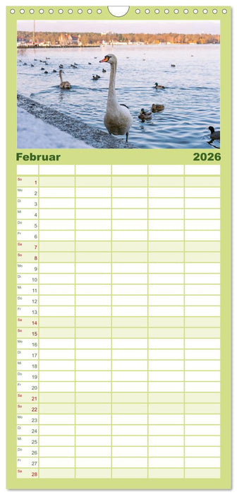 Berlin rund ums Jahr (CALVENDO Familienplaner 2026)