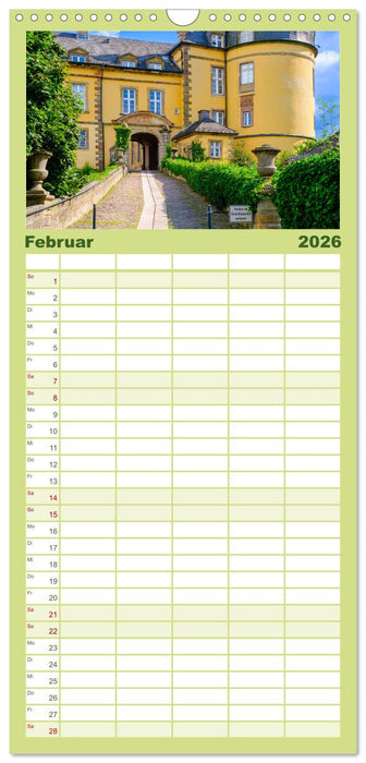 Bad Wildungen, Kurstadt mit Herz (CALVENDO Familienplaner 2026)