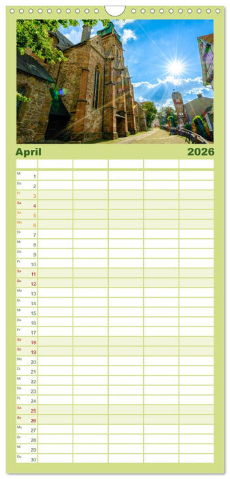 Bad Wildungen, Kurstadt mit Herz (CALVENDO Familienplaner 2026)