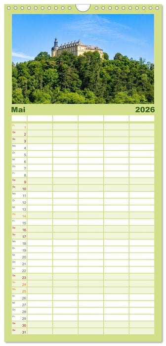 Bad Wildungen, Kurstadt mit Herz (CALVENDO Familienplaner 2026)