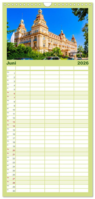 Bad Wildungen, Kurstadt mit Herz (CALVENDO Familienplaner 2026)