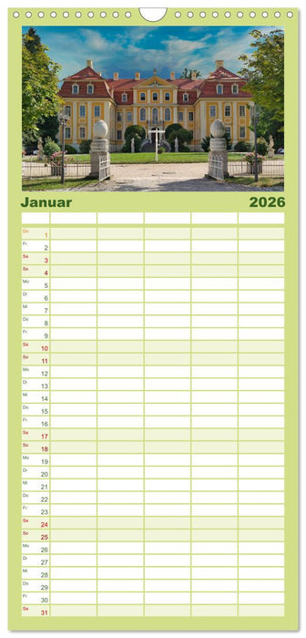 Perlen der Oberlausitz (CALVENDO Familienplaner 2026)