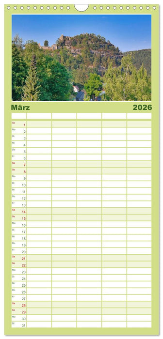 Perlen der Oberlausitz (CALVENDO Familienplaner 2026)