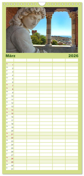 Die zeitlose Schönheit von Genua (CALVENDO Familienplaner 2026)