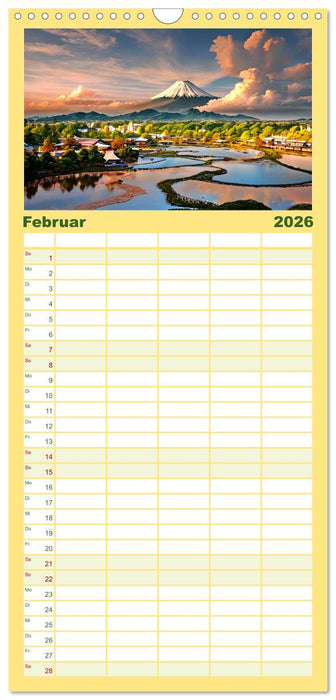 Zur Ruhe kommen Fantasiereisen mit KI (CALVENDO Familienplaner 2026)
