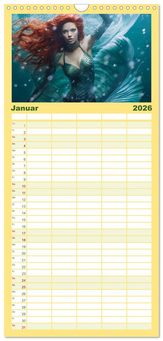 Zauberhafte Märchen aus aller Welt (CALVENDO Familienplaner 2026)